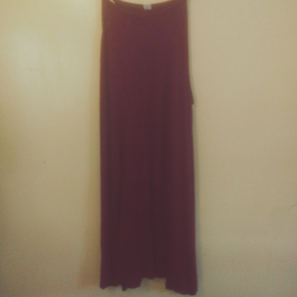 Old Navy Burgundy Maxi Dress